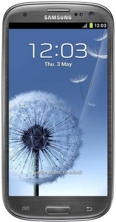 Смартфон Samsung Galaxy S3 GT-I9300 16Gb Titanium grey - Муром
